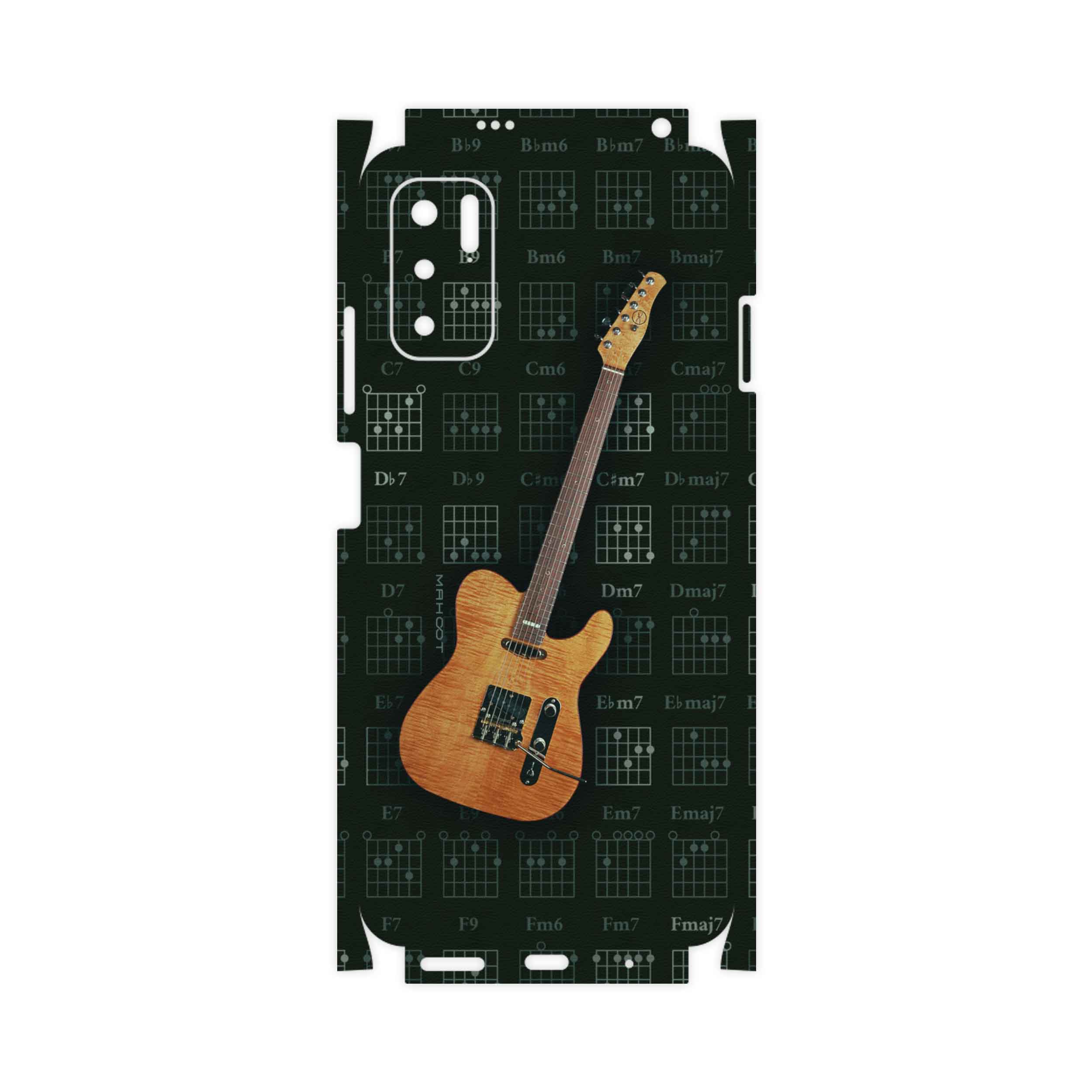 قیمت و خرید برچسب پوششی ماهوت مدل Guitar-Instrument-FullSkin مناسب ...